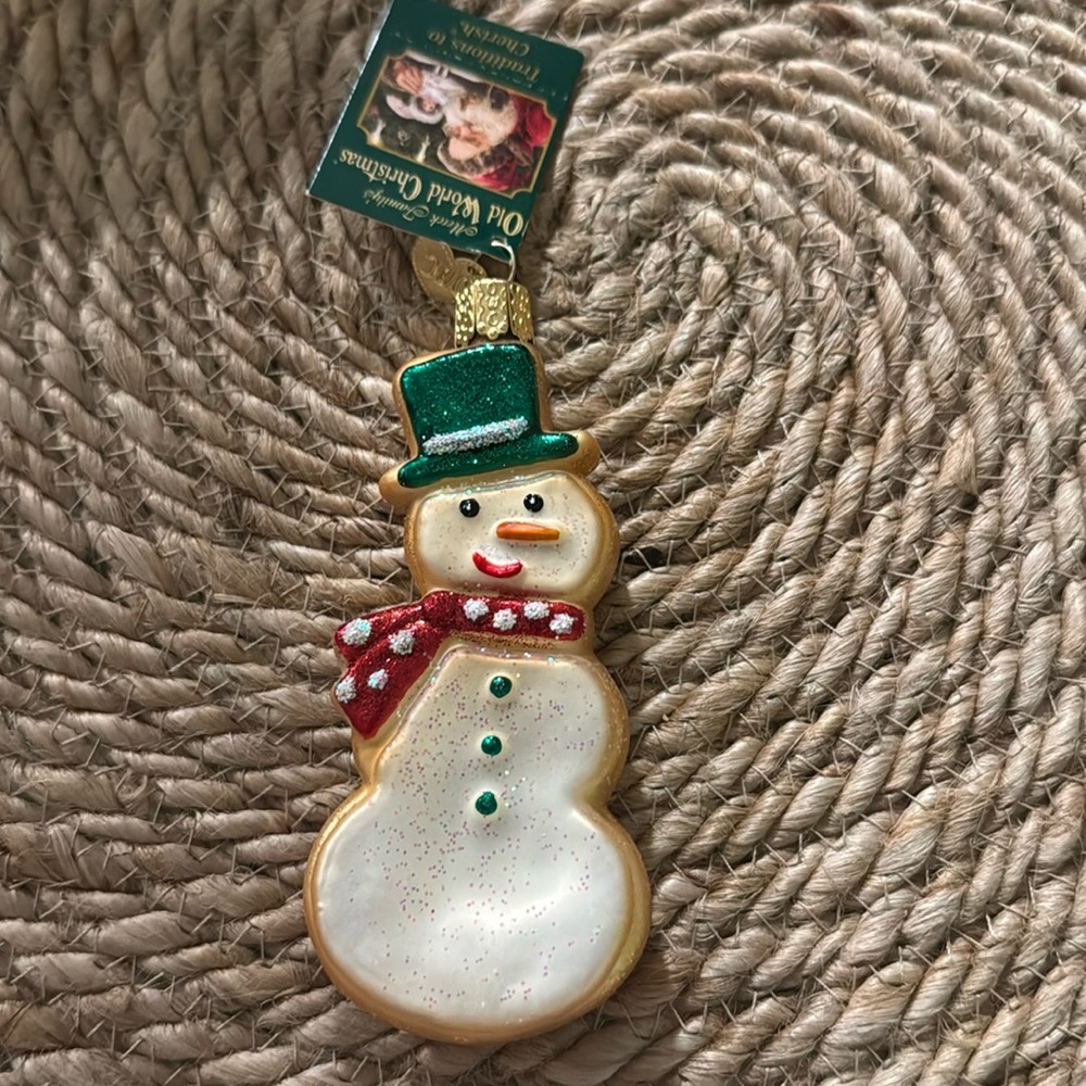 Snowman Ornament - Old World Christmas